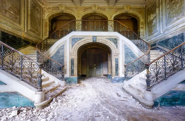 No one makes grand entrances in this French property any more. (Photo by Roman Robroek/South West News Service)