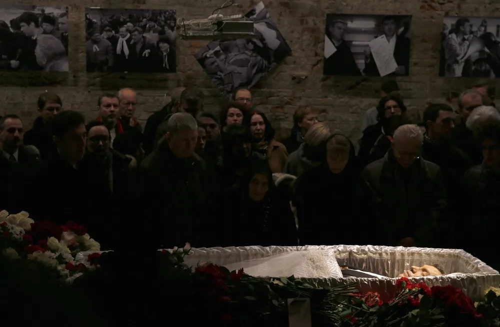 Boris Nemtsov Funeral in Moscow