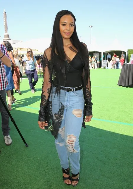 Vanessa Simmons attends SIMPLY Los Angeles Fashion + Beauty Conference Powered By NYLON at The Grove on July 15, 2017 in Los Angeles, California. (Photo by Rachel Murray/Getty Images for Simply)