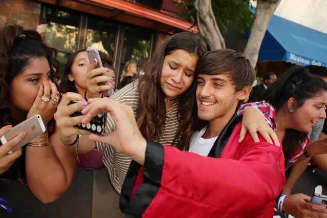 Beau Brooks attends the Los Angeles premiere of Awesomeness Film's JANOSKIANS: UNTOLD AND UNTRUE at Bruin Theatre on Tuesday, August 25, 2015, in Los Angeles, CA. (Photo by Eric Charbonneau/Invision for AwesomenessFilms/AP Images)