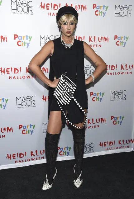Jackie Cruz attends Heidi Klum's 18th Annual Halloween Party at Moxy Times Square on Tuesday, October 31, 2017, in New York. (Photo by Evan Agostini/Invision/AP Photo)