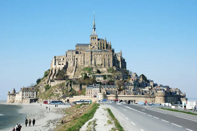 Mont St-Michel In Normandy, France