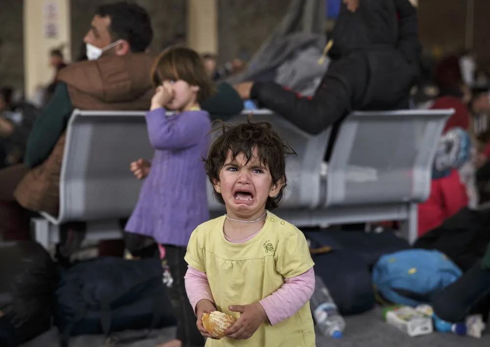 Refugees at Greek Border