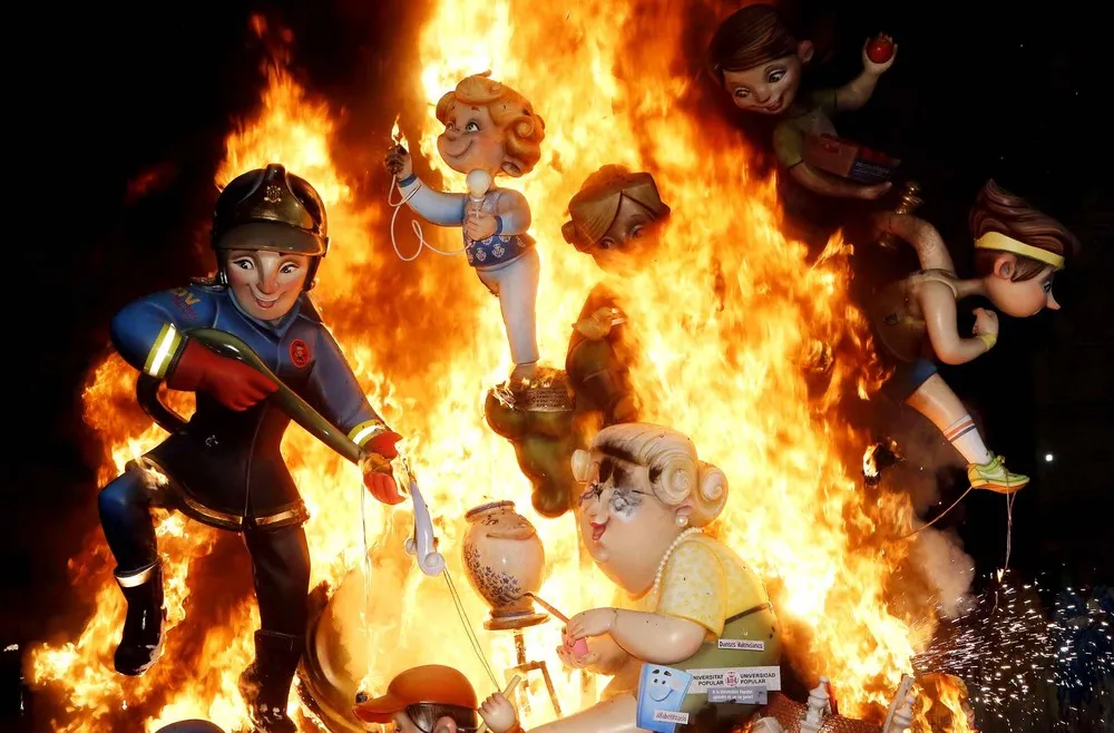 Fallas Festival in Spain