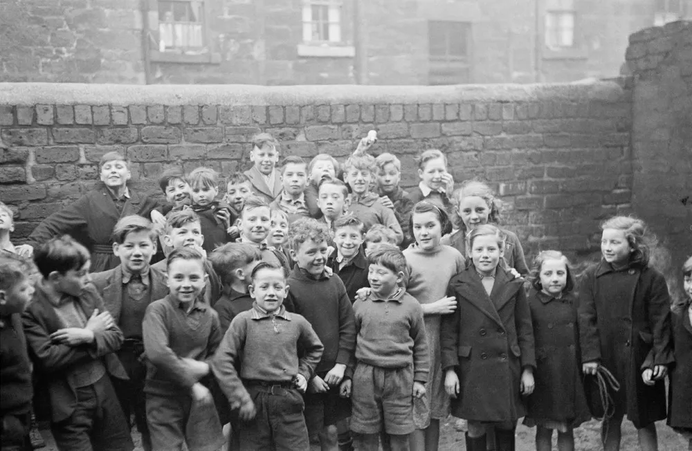 Glasgow Slum in the Late 1940s