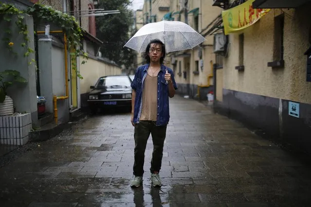 Yang Zheng, who was born in 1996, poses for a photograph in Shanghai September 3, 2014. Zheng said: “I would like to have a big brother to teach me things, take me travelling and take care of me”. (Photo by Carlos Barria/Reuters)