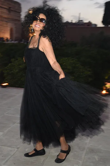 Singer Diana Ross attends the Christian Dior Couture S/S20 Cruise Collection on April 29, 2019 in Marrakech, Morocco. (Photo by Stephane Cardinale – Corbis/Corbis via Getty Images)