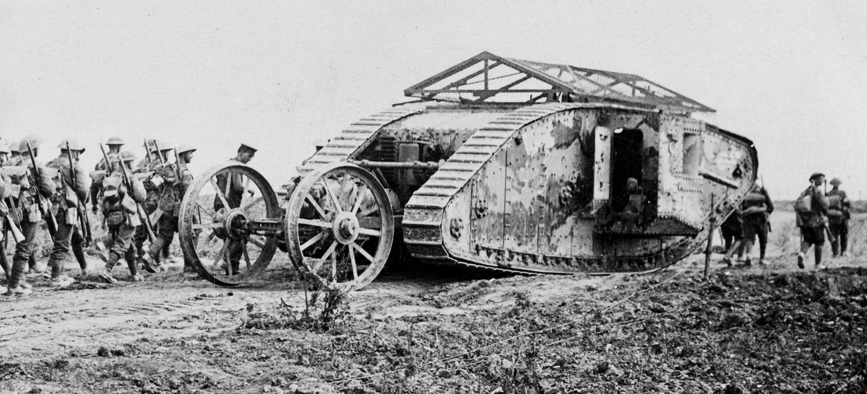 История первых танков. Mark 1 1916. Mark 1 танк.