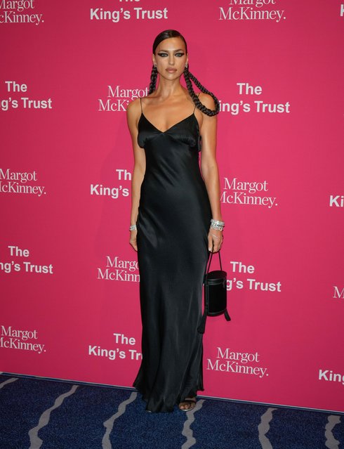 Russian fashion model Irina Shayk is seen at The King's Trust event at Cipriani South Street on May 02, 2024 in New York City. (Photo by Gotham/FilmMagic)