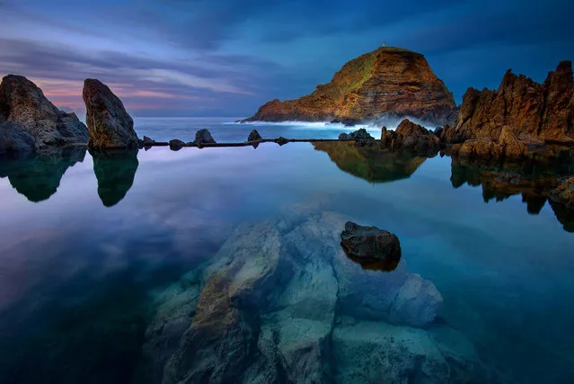 “Madeira Rocks”. The mighty Rocks against's the ocean waves during sunset moment. Photo location: Madeira Island, Portugal. (Photo and caption by Noura Aljeri/National Geographic Photo Contest)