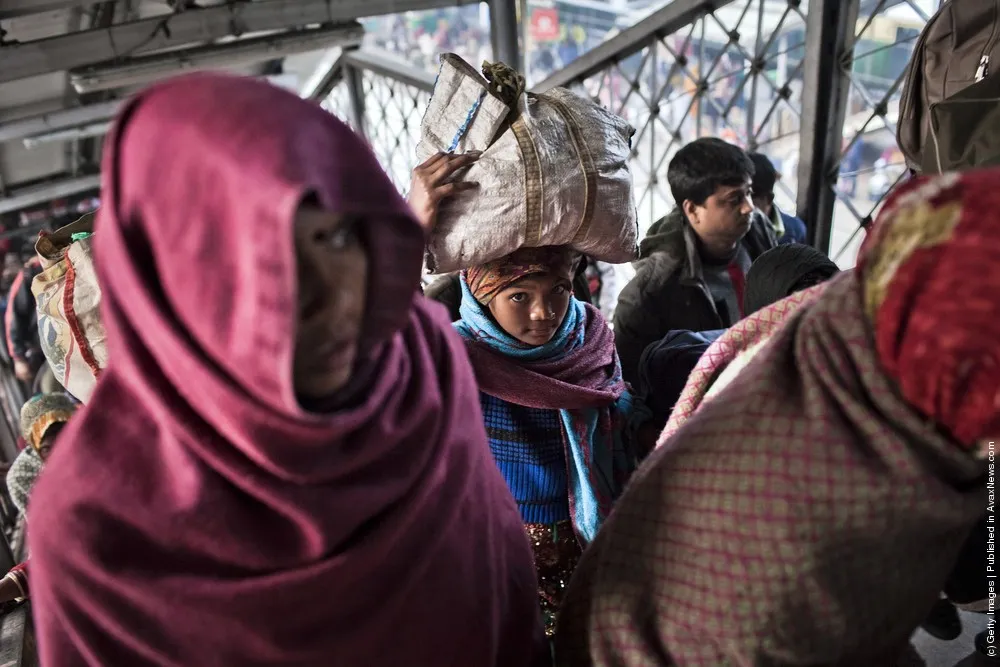 Daily Life At Nizamuddin Railway Station