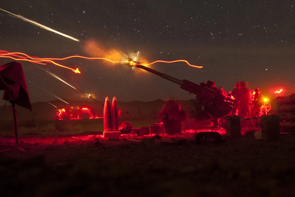 Military Night Combat Photos