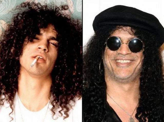 Rock Star Then And Now