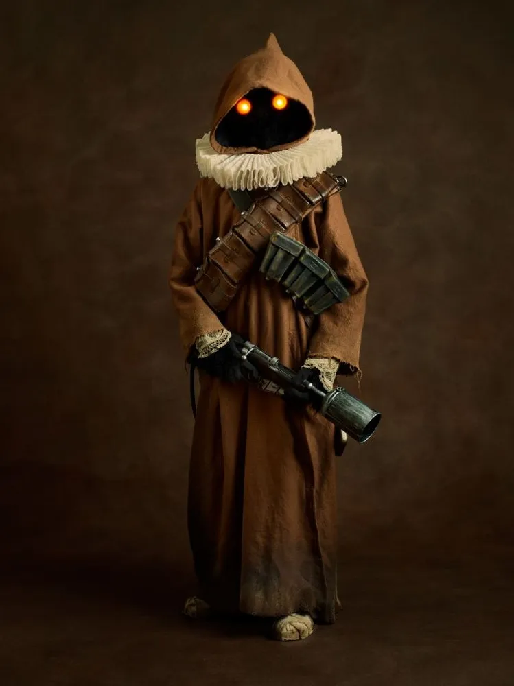 Elizabethan Superheroes and Star Wars Characters by Sacha Goldberger, Part 1