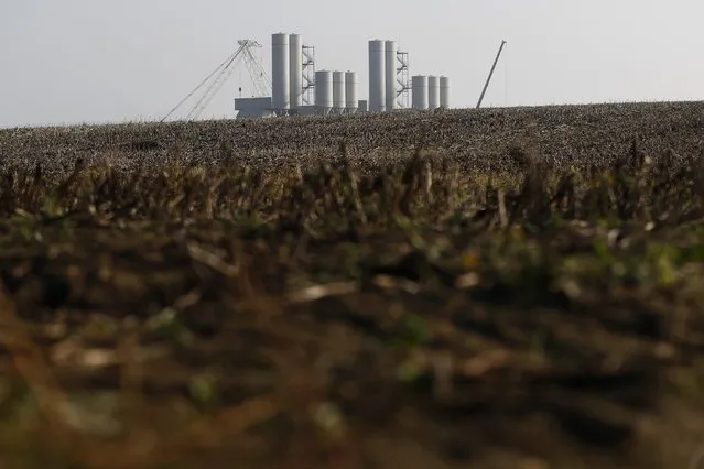 Hinkley Point C nuclear power station site is seen near Bridgwater in Britain, September 14, 2016. (Photo by Stefan Wermuth/Reuters)