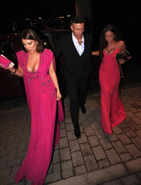 Vicky Pattison (R) attends the National Television Awards held at The O2 Arena on January 22, 2019 in London, England. (Photo by James Curley)