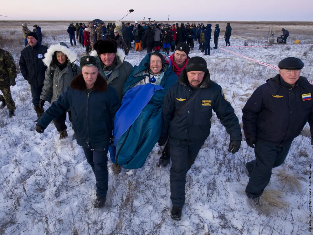 ISS Expedition 29 Crew Members Return Safely To Earth