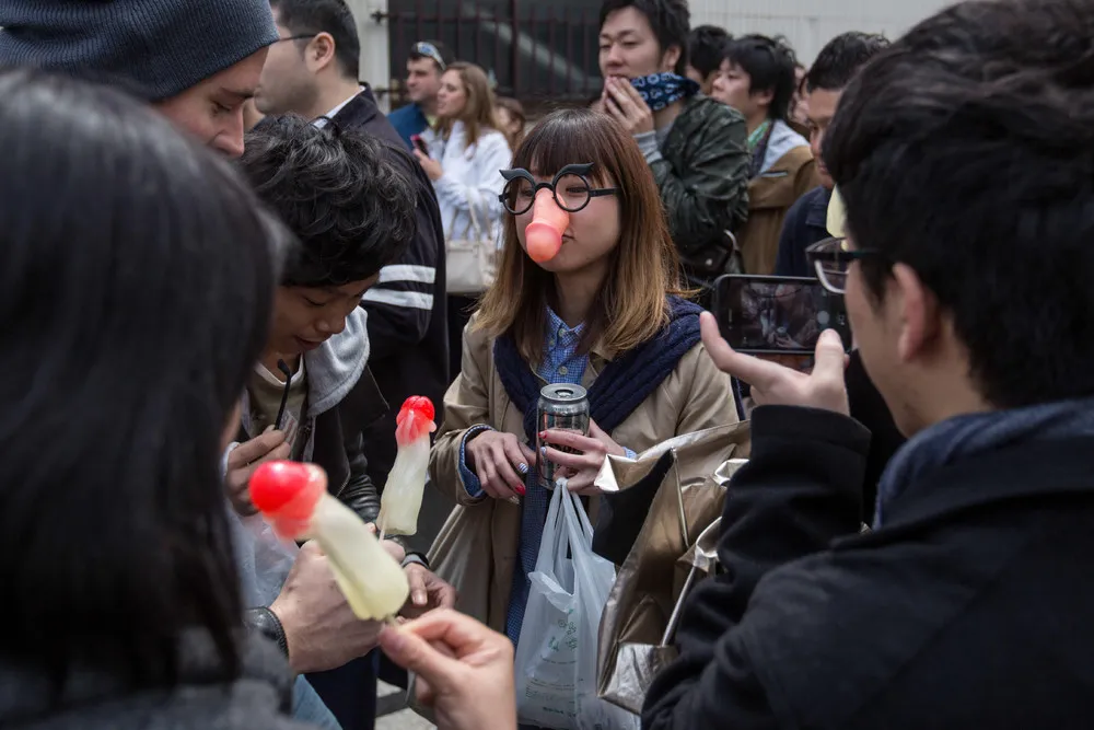 People Celebrate Festival of the Steel Phallus In Japan