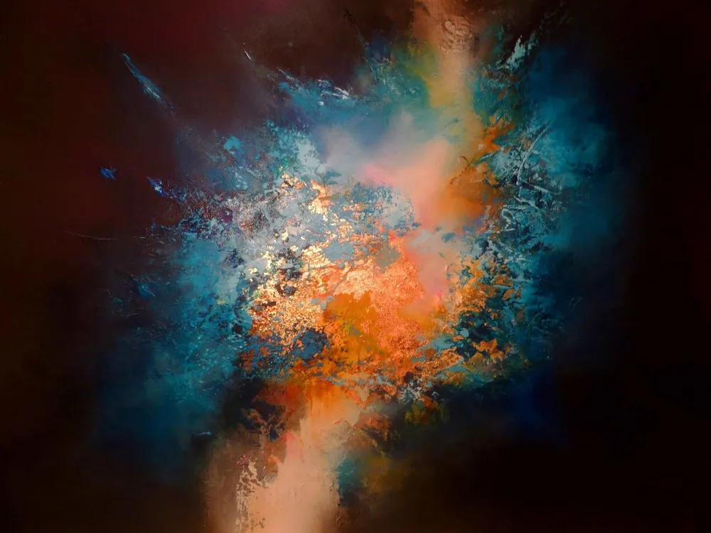 Abstract Paintings by Simon Kenny