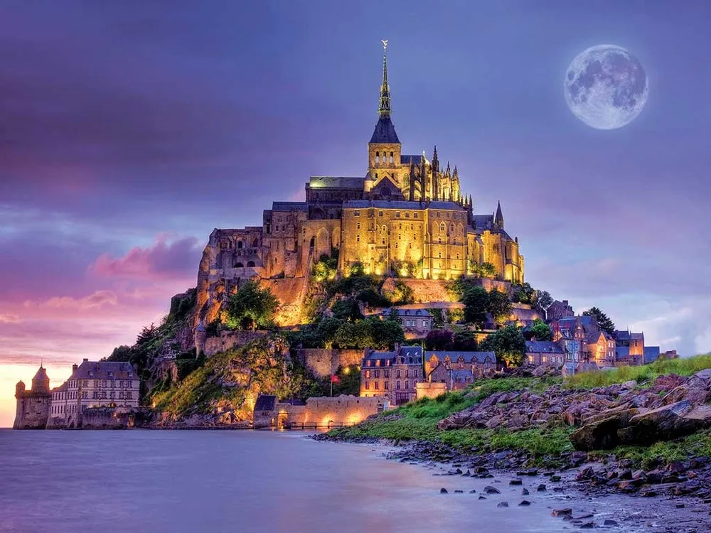 Mont St-Michel in Normandy, France