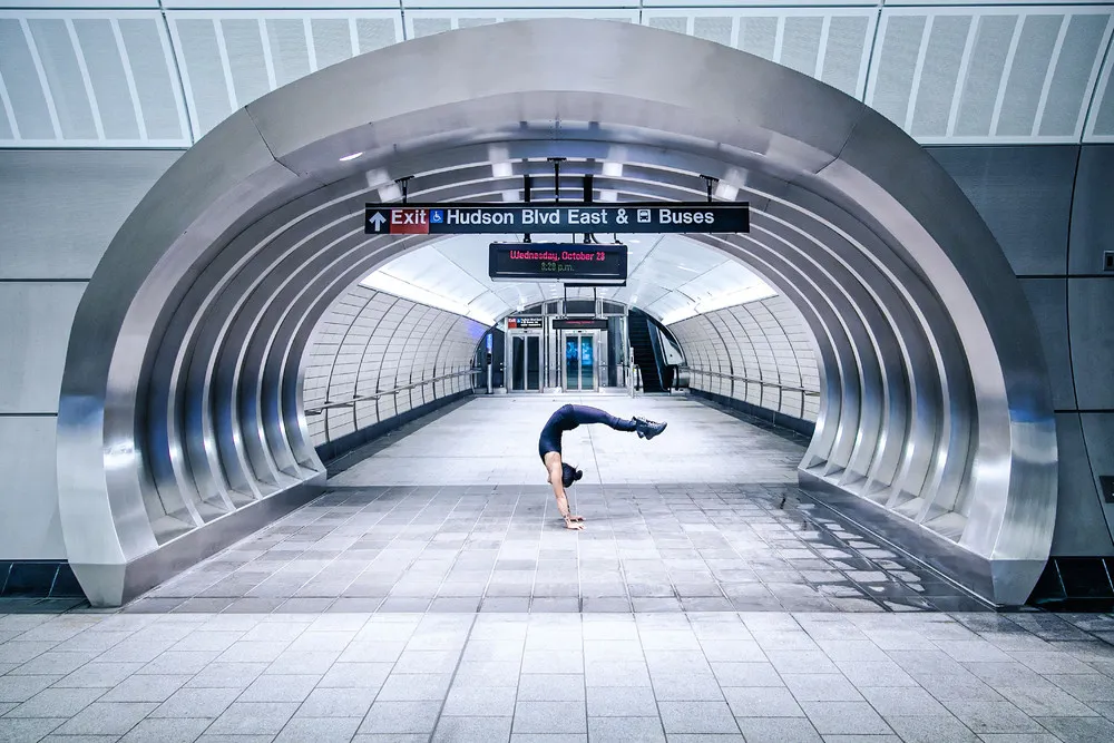 Incredible Yoga Cityscapes