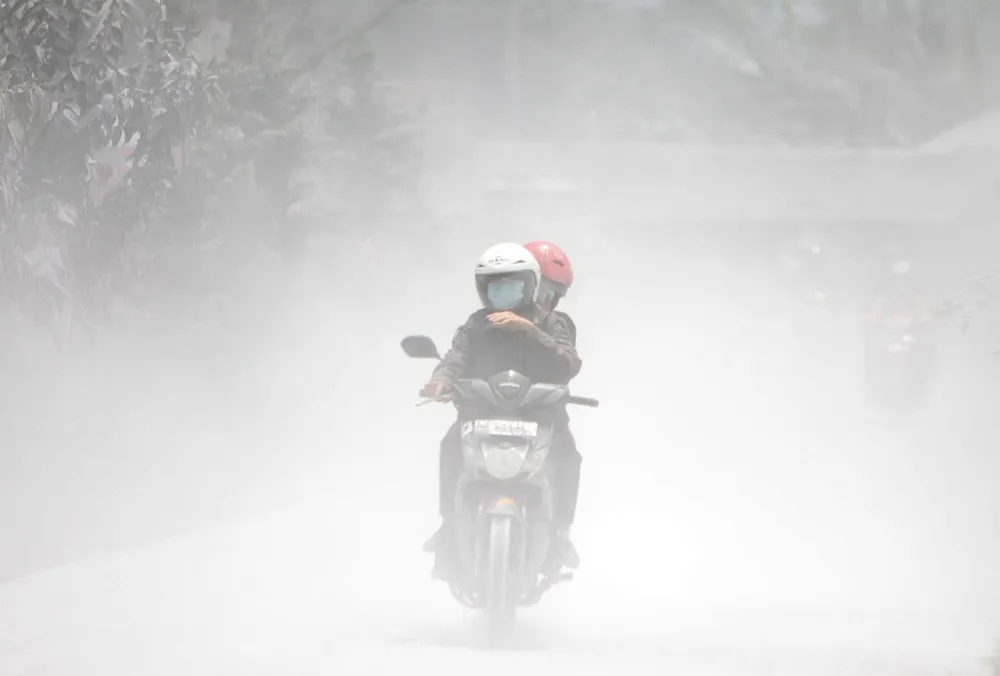 The Eruptions of Mount Sinabung