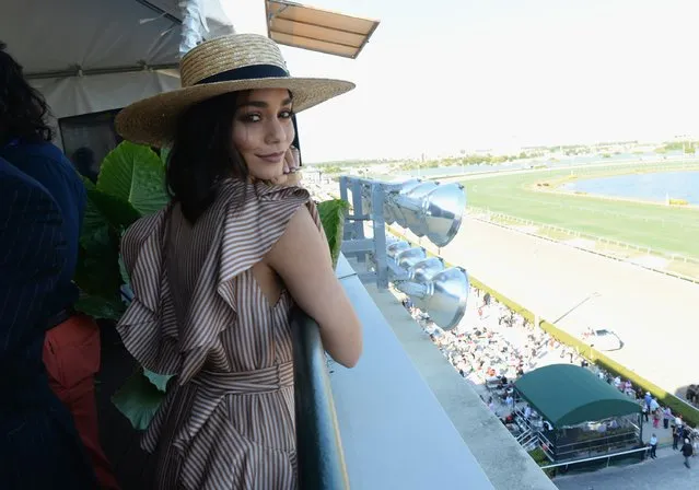 Vanessa Hudgens attends The Inaugural $12 Million Pegasus World Cup Invitational, The World's Richest Thoroughbred Horse Race At Gulfstream Park at Gulfstream Park on January 28, 2017 in Hallandale, Florida. (Photo by Gustavo Caballero/Getty Images for The Stronach Group)