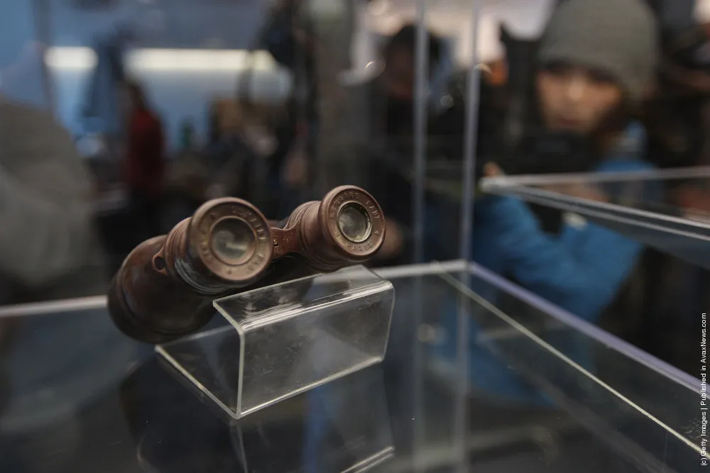 Artifacts From The Titanic Previewed Before Being Auctioned