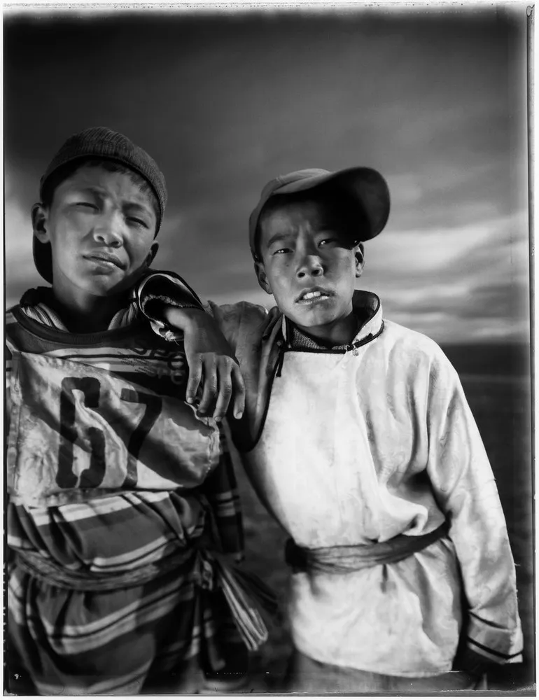 Mongolian Child Jockeys