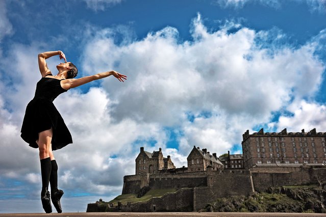 Scottish Ballet principal Roseanna Leney poses as Mary, Queen of Scots on July 30, 2025 in Edinburgh, Scotland. Mary, Queen of Scots ballet premieres at this year's Edinburgh International Festival, which runs from 1-24 August. (Photo by Jeff J. Mitchell/Getty Images)