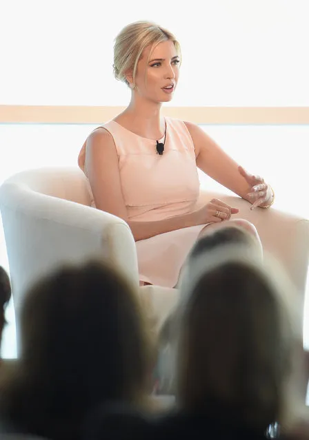 Ivanka Trump takes part in the 2015 Forbes Women's Summit: Transforming The Rules Of Engagement at Pier 60 on June 10, 2015 in New York City. (Photo by Michael Loccisano/Getty Images)