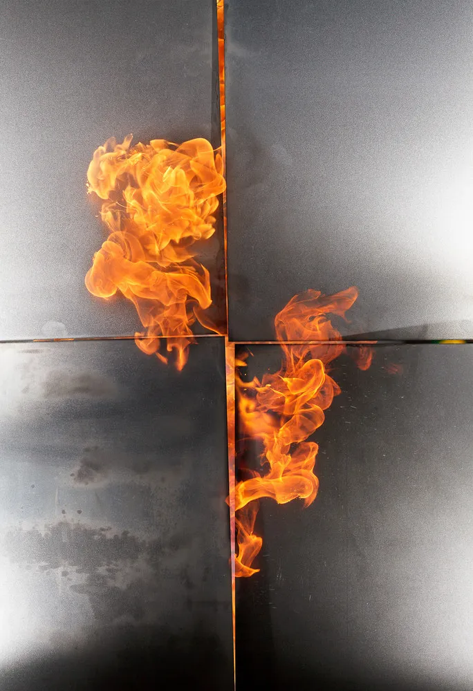 Fire and Smoke Art by Photographer Rob Prideaux