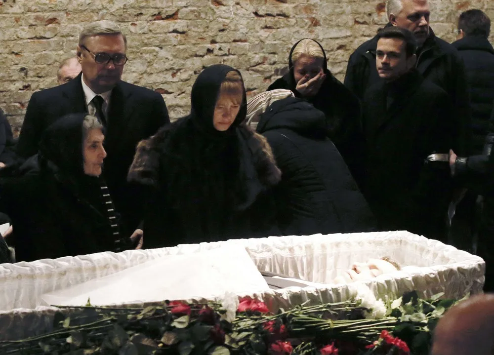 Boris Nemtsov Funeral in Moscow