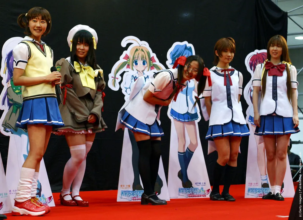 Girls Attend Cosplay (Costume Play) Event In Tokyo