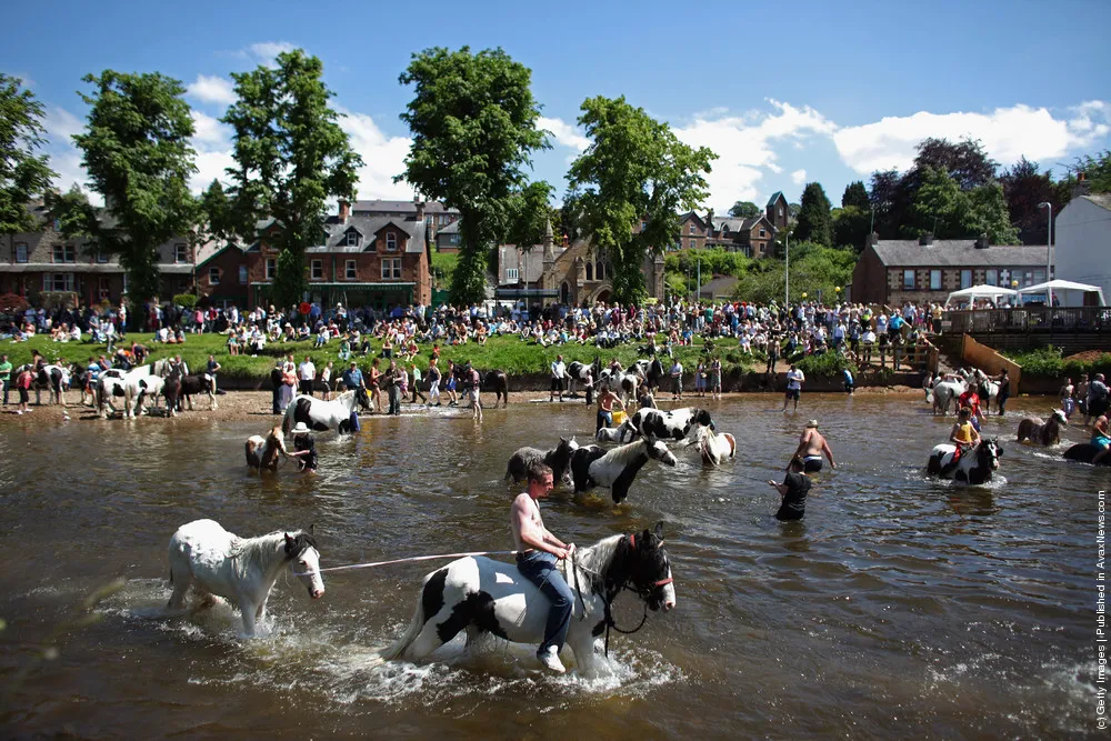 Travellers Attend The Annual Appleby Horse Fair