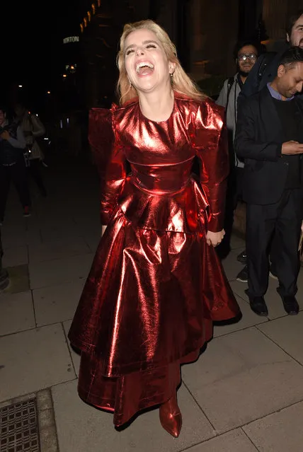 Paloma Faith attends The Global Gift Gala London at the Kimpton Fitzroy Hotel on October 17, 2019 in London, England. (Photo by Splash News and Pictures)