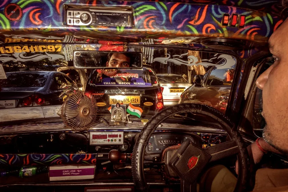 The Colour and Chaos of Mumbai's Taxis