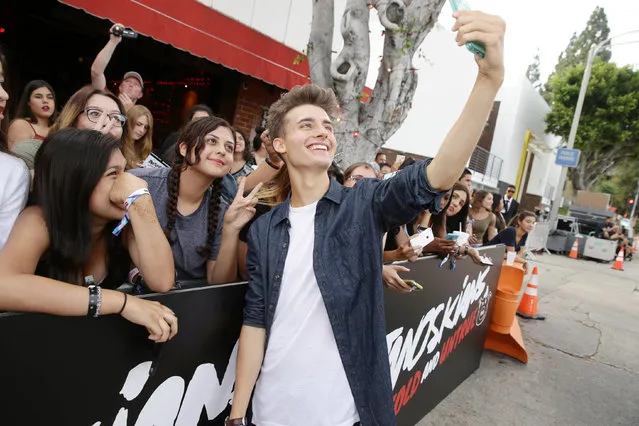 Christian Collins attends the Los Angeles premiere of Awesomeness Film's JANOSKIANS: UNTOLD AND UNTRUE at Bruin Theatre on Tuesday, August 25, 2015, in Los Angeles, CA. (Photo by Eric Charbonneau/Invision for AwesomenessFilms/AP Images)