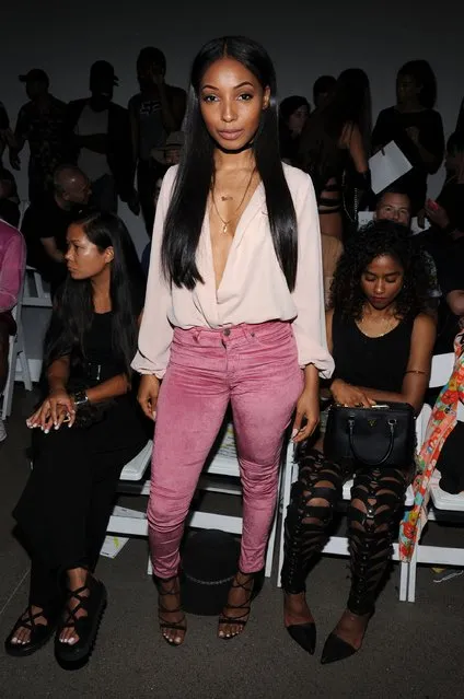 Wynter Gordon attends the VFILES fashion show during New York Fashion Week Spring 2016 on September 9, 2015 in New York City. (Photo by Craig Barritt/Getty Images)