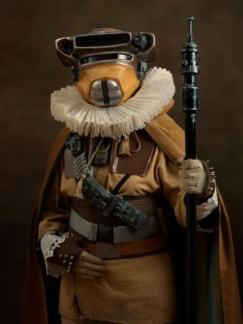 Elizabethan Superheroes And Star Wars Characters By Sacha Goldberger Part 3