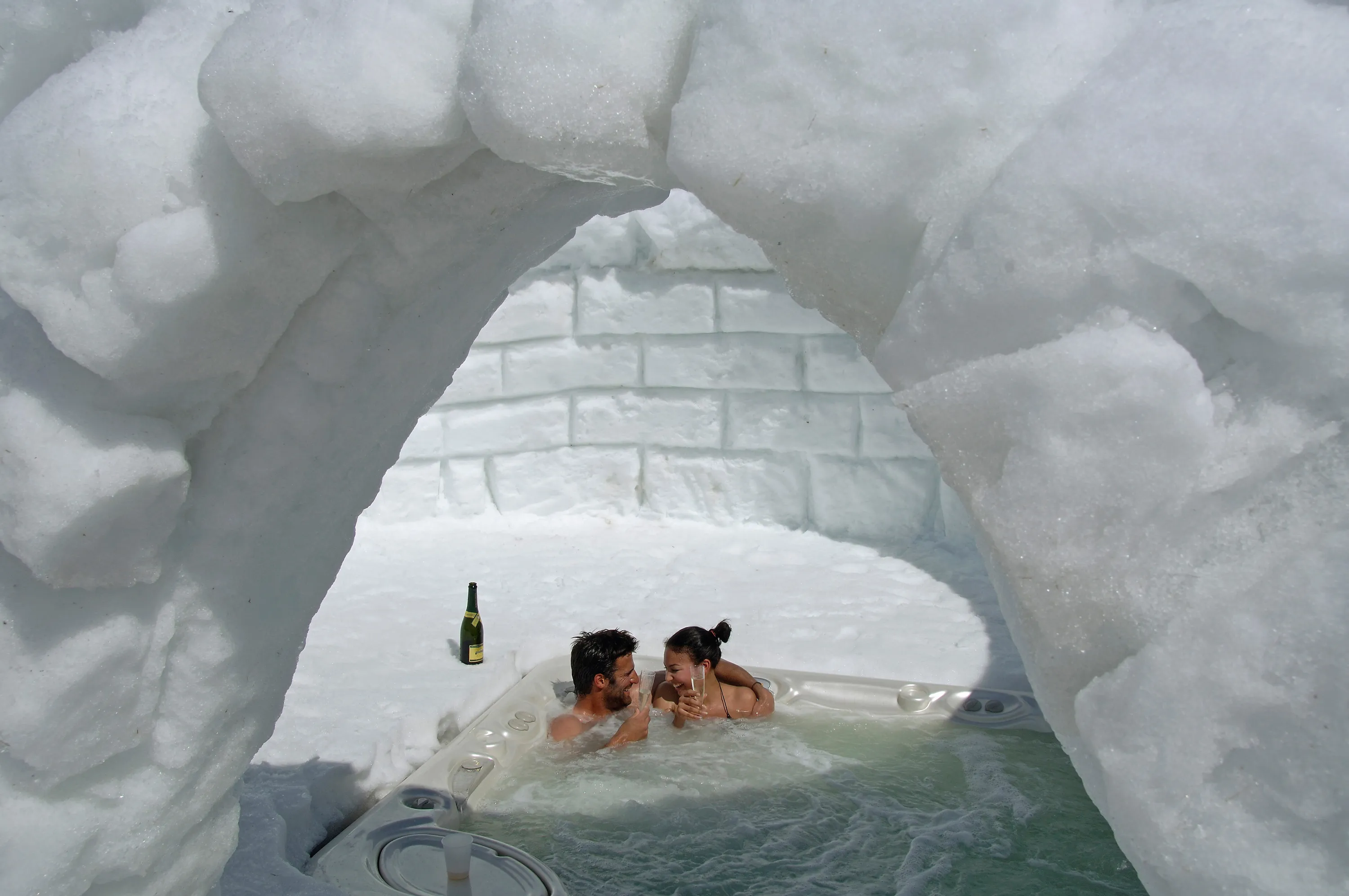 Iglu Dorf в Швейцарии