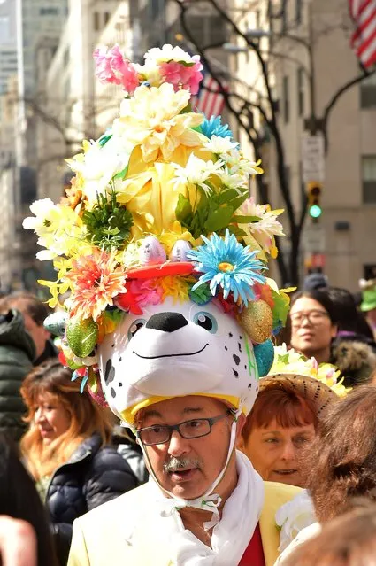 The 2016 New York City Easter Parade on March 27, 2016 in New York City. (Photo by Theo Wargo/Getty Images)