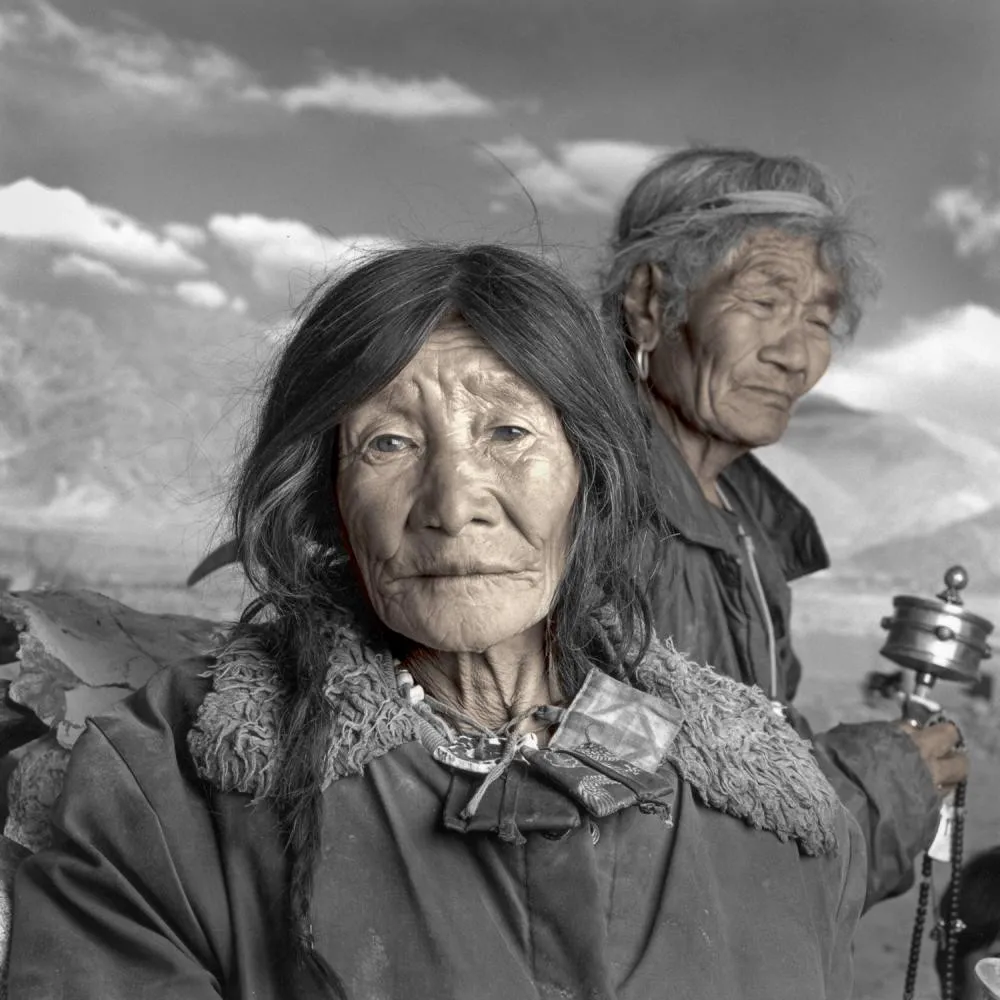“Tibetan Portrait” by Photographer Phil Borges