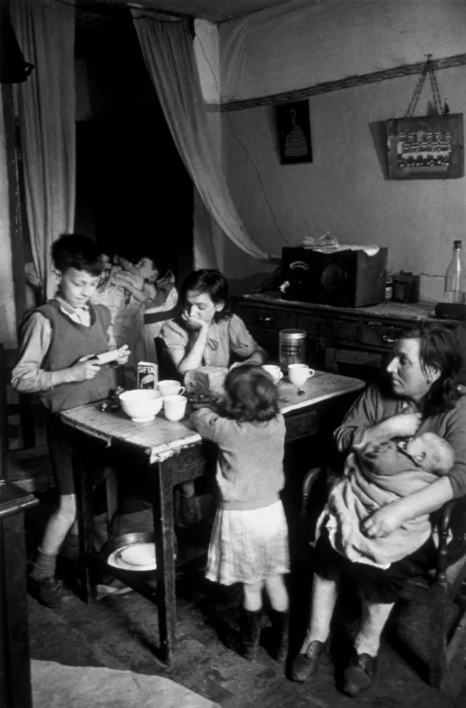 Glasgow Slum in the Late 1940s