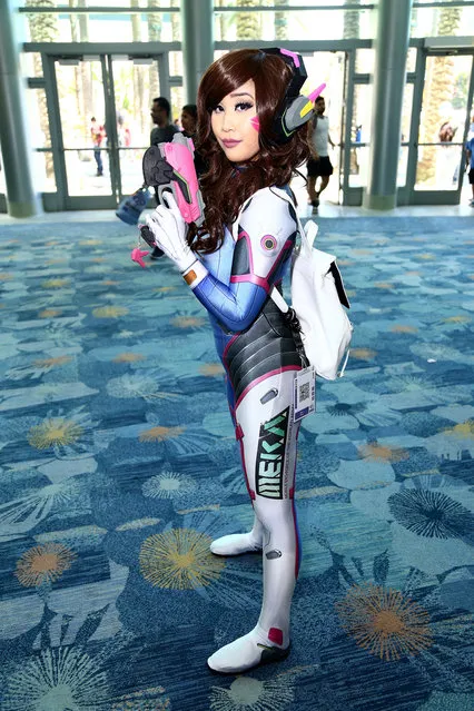 A cosplayer attends Day 3 of WonderCon 2017 at Anaheim Convention Center on April 2, 2017 in Anaheim, California. (Photo by Justin Baker/FilmMagic)