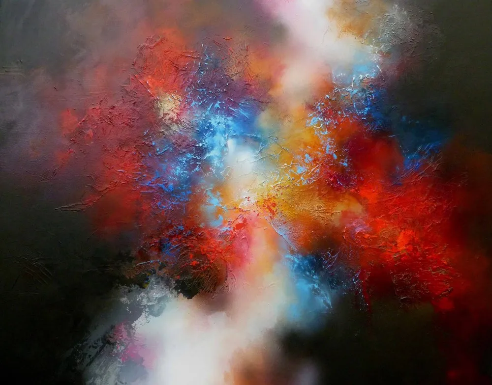 Abstract Paintings by Simon Kenny