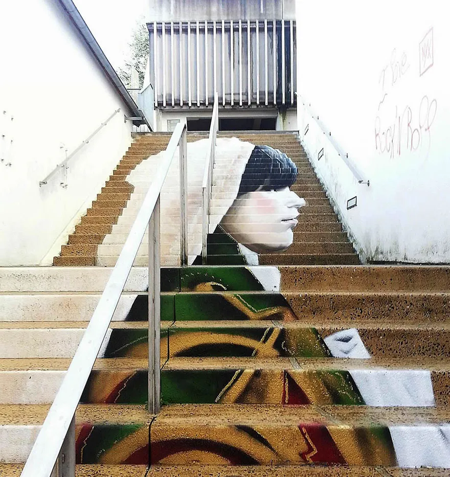 Painted Stairs From All over the World