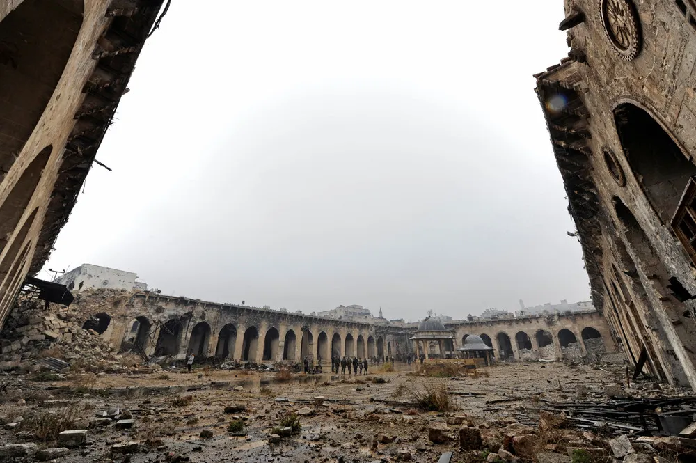 After the Battle, Aleppo Shows its Scars