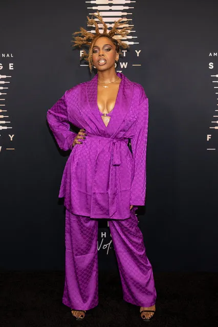 In this image released on September 22, American singer Jade Novah attends Rihanna's Savage X Fenty Show Vol. 3 presented by Amazon Prime Video at The Westin Bonaventure Hotel & Suites in Los Angeles, California; and broadcast on September 24, 2021. (Photo by Emma McIntyre/Getty Images for Rihanna's Savage X Fenty Show Vol. 3 Presented by Amazon Prime Video)
