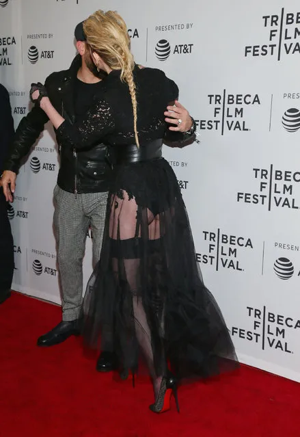Actress Amber Heard attends “Gully” screening at 2019 Tribeca Film Festival at SVA Theater on April 27, 2019 in New York City. (Photo by Astrid Stawiarz/Getty Images for Tribeca Film Festival)